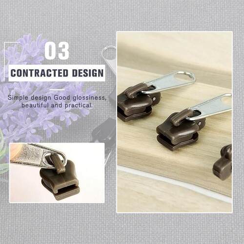 12PCS/Set Instant Zipper Universal Instant Fix Zipper Repair