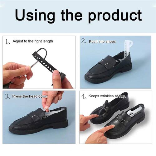 1-5Pair Platic Shoe Sretcher Adjutable Portable Shoe ree Sha