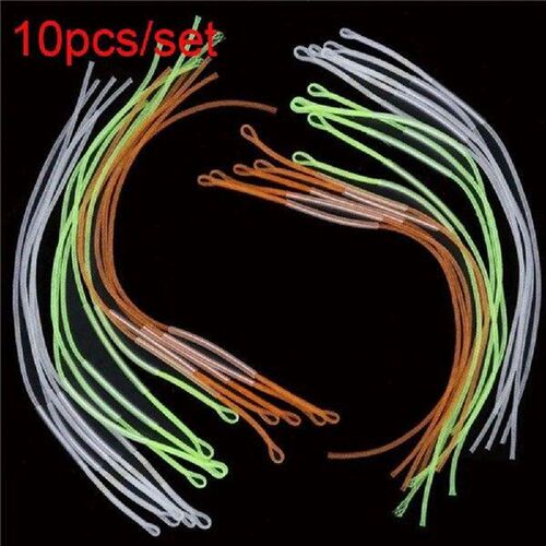 10pcs/Set Fly Fishing Braided Line Loop Connector Leader