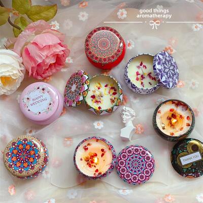 non-smoking, scented glass candles candle smokeless 香薰蜡烛