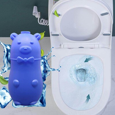 Blue Bubble Toilet Cleaner - Removes Stains, Eliminates Scal