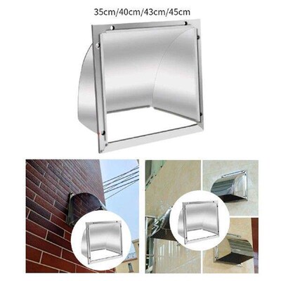 Dryer Vent Cover Rain, Snow Protection Metal Dryer