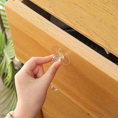 Invisible cabinet door and drawer pulls, wardrobe glass door