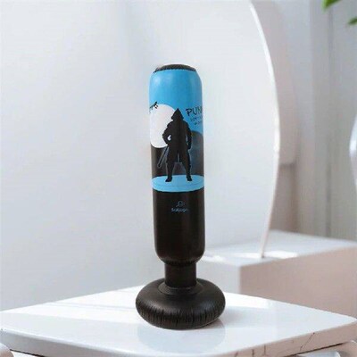 Inflatable Punching Bag Durable PVC Material Boxing Bag