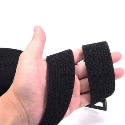 2cm 5/10m Hook and Looped Strap with 25/50 Buckles Reusable