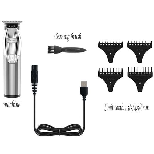 professional cordless hair trimmer for men rechargeable bear