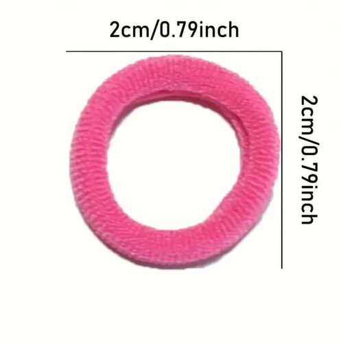 200PCS Women Girls Colorful Nylon Elastic Hair Bands tail Ho