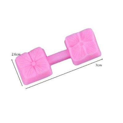 Flower Butterfly Sugarcraft Embossed Fondant Cake