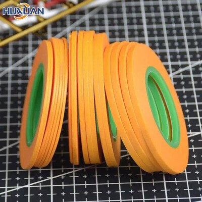 18M Yellow Masking Tape Adhesive Tape Textured Paper Car Pai