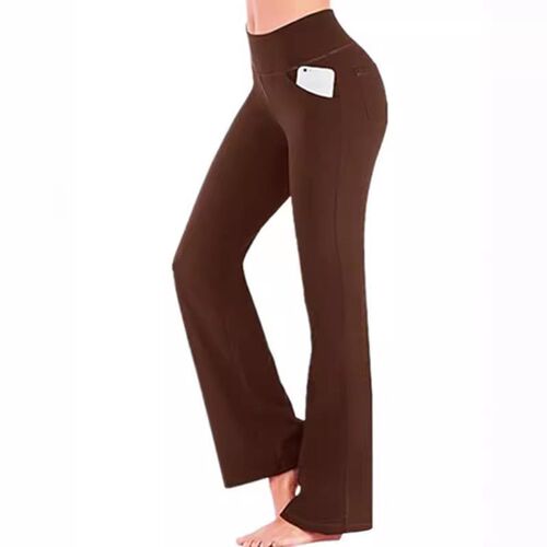2025 Micro Wide Leg Pants High Waist Casual Girls Yoga Pants