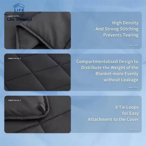 15lbs 20lbs  Anxiety autism heavy weighted gravity blanket