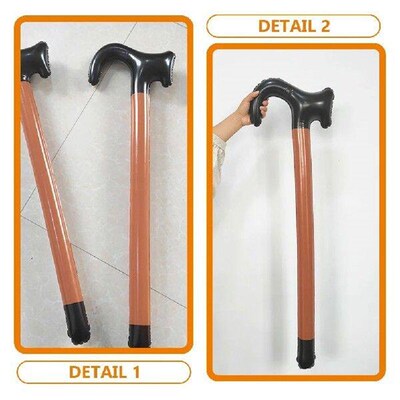 Canes Walking Stick Inflatable Crutchs Blow Up Cane Sticks
