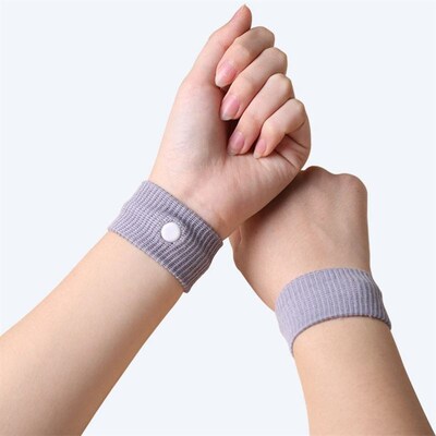 2pcs travel motion sickness wrist band anti nausea car sea s