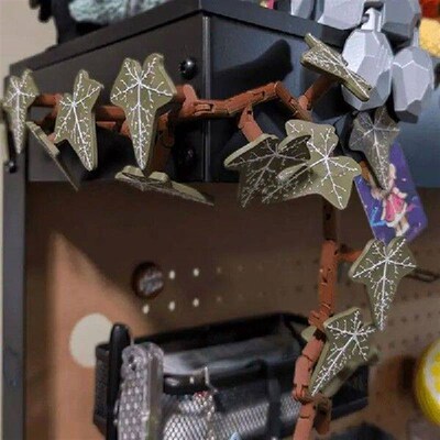 Ivy Fridge Magnet with Articulating Stems 3D Printed Ivy