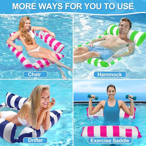 Inflatable Pool Float Adult 4-in-1 Multi-Purpose Float Rafts