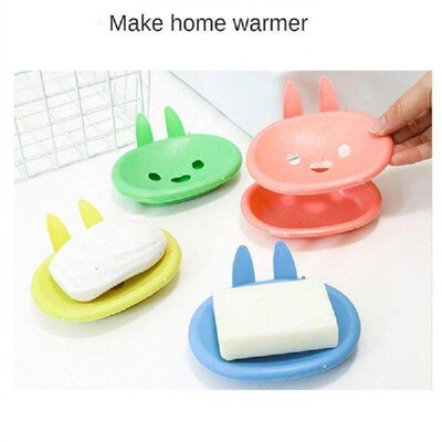 Applicable To Bathroom And Kitchen Soap Box Cute Styling