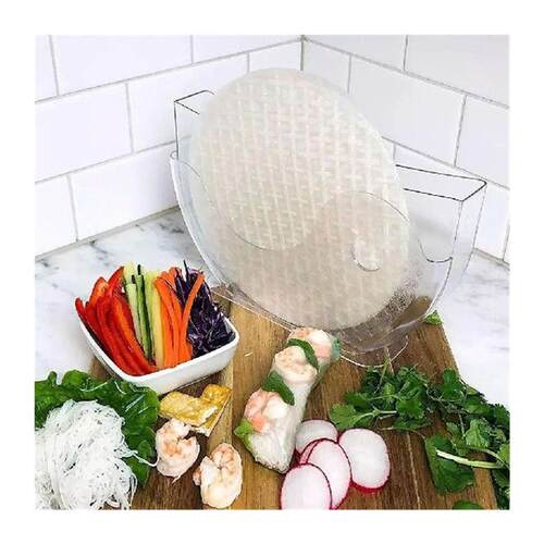 Plastic Rice Paper Wrappers Spring Roll Water Tools Box