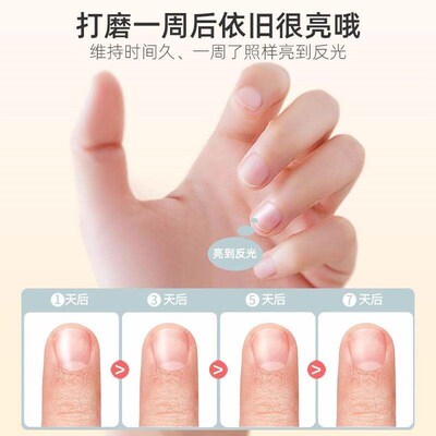 Nail file, nail buffer strip, manicure stick, polishing and