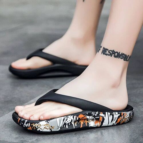 Thick Sole Flip Flops Coupls Slippers for Summer Women Slide
