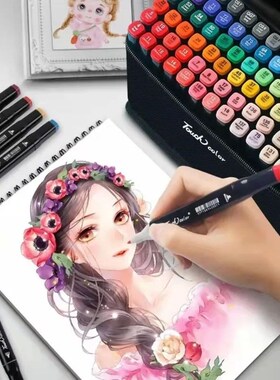 Double Headed Marker Set Best Colouring Markers Drawing Alco