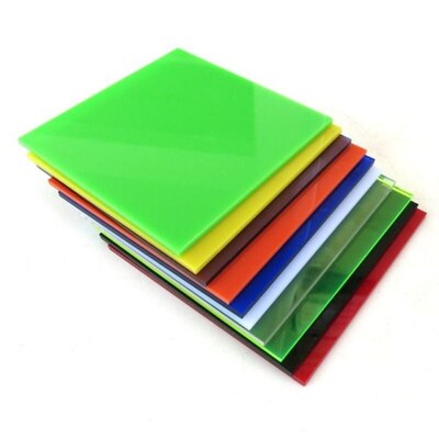 Black Acrylic Sheet Plate Plastic Panel 8*8cm Perspex Sheet