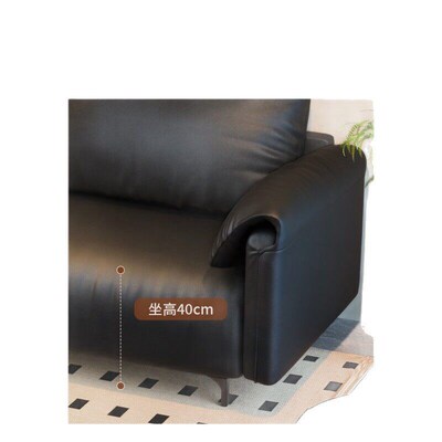 Solid Wood Sofa Elephant Ears Sofa Small Apartment Apartment