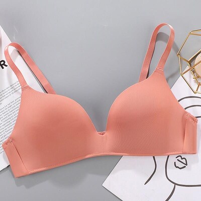 ladies Seamless Bras for Women Push Up Bra No Wire Brassiere