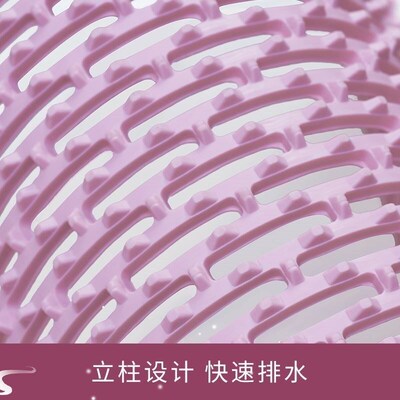 Toilet sucker floor mat Bath shower bath bathtub anti-slip