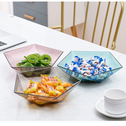 Fruit tray plastic candy bowl dry fruit basket dessert plate