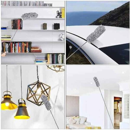 280cm Adjustable Telescopic Bending Duster Brush Feather
