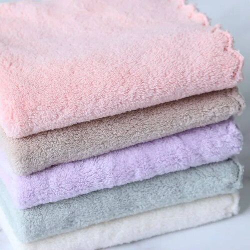4pcs Superfine fiber Cartoon melange child towel Hand Towel