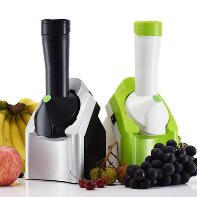 220V Home Electric DIY Fruit Ice Cream Machine Automatic Sma