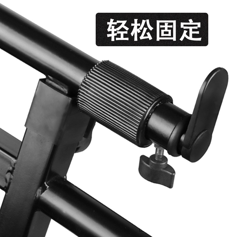 升级加高款X型电子琴架双管演奏古筝架折叠便携电钢琴架子免安装