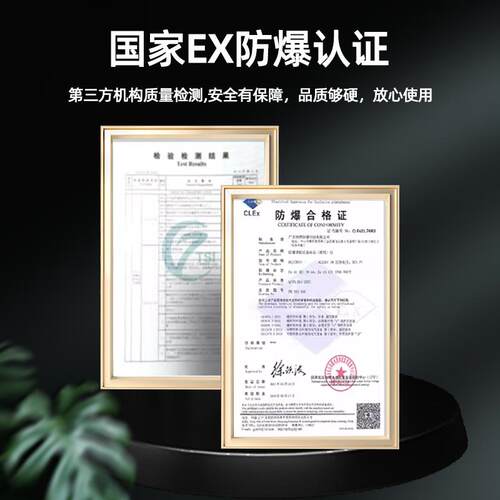 LED防爆灯加油站户外防腐投光灯免维护车间化工厂仓库工业射灯