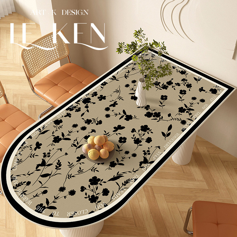 大圆角皮革弧形桌垫台布防水防油免洗防烫吧台折叠椭圆桌布茶几垫,居家布艺,桌布,淘宝优惠券,粉丝福利购,淘宝优惠卷