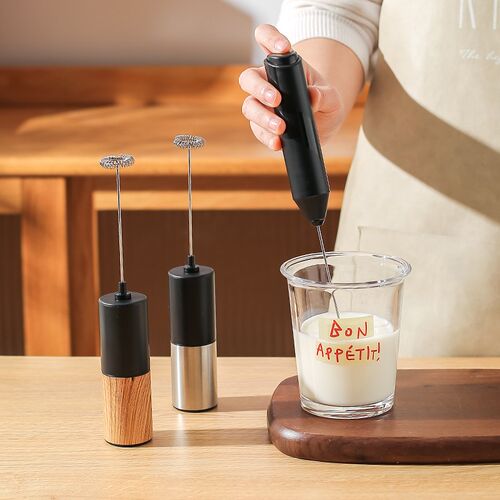 川岛屋打奶泡器咖啡打泡器电动奶泡机牛奶盖打发起泡器手持搅拌器