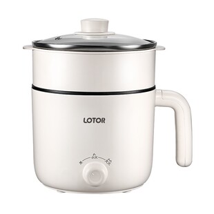 小浣熊宿舍学生电煮锅多功能家用煮面火锅小型1人2迷你小锅小电锅