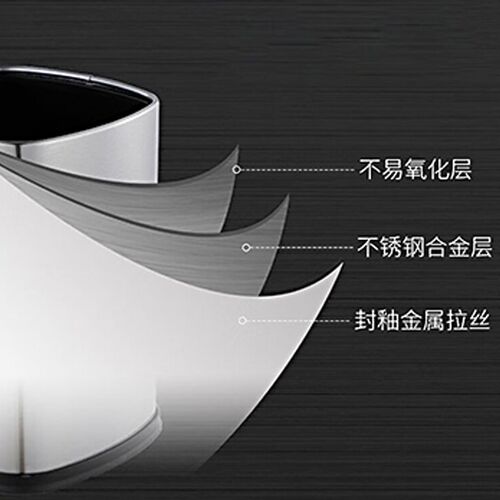ZIITRO无盖垃圾桶家用客厅卫生桶2025新款卧室厨房厕所简约垃圾筒