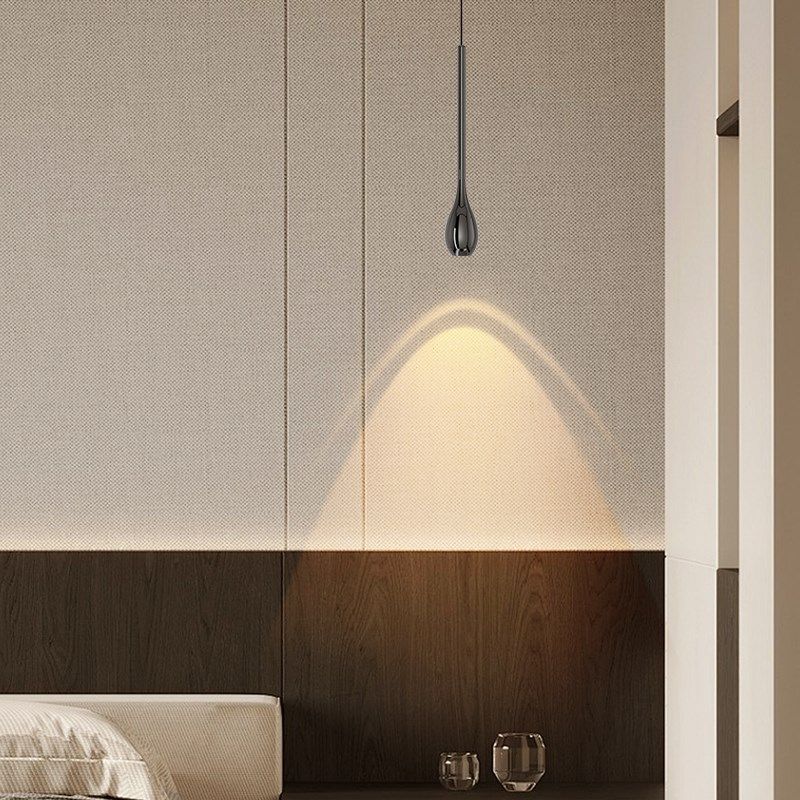 至御吊灯卧室床头灯创意水滴小吊灯客厅沙发自由升降调节吊线灯,家装灯饰光源,床头/玄关/吧台/过道吊灯,淘宝优惠券,粉丝福利购,淘宝优惠卷