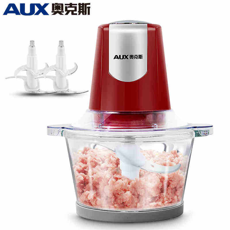 绞肉机家用饺肉机肉馅机打碎机玻璃碗3l大容量碎壁机搅碎机绞馅机