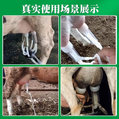 挤奶器牛羊用挤奶机奶羊奶牛吸奶器兽用抽奶小型家用脉动挤奶神器