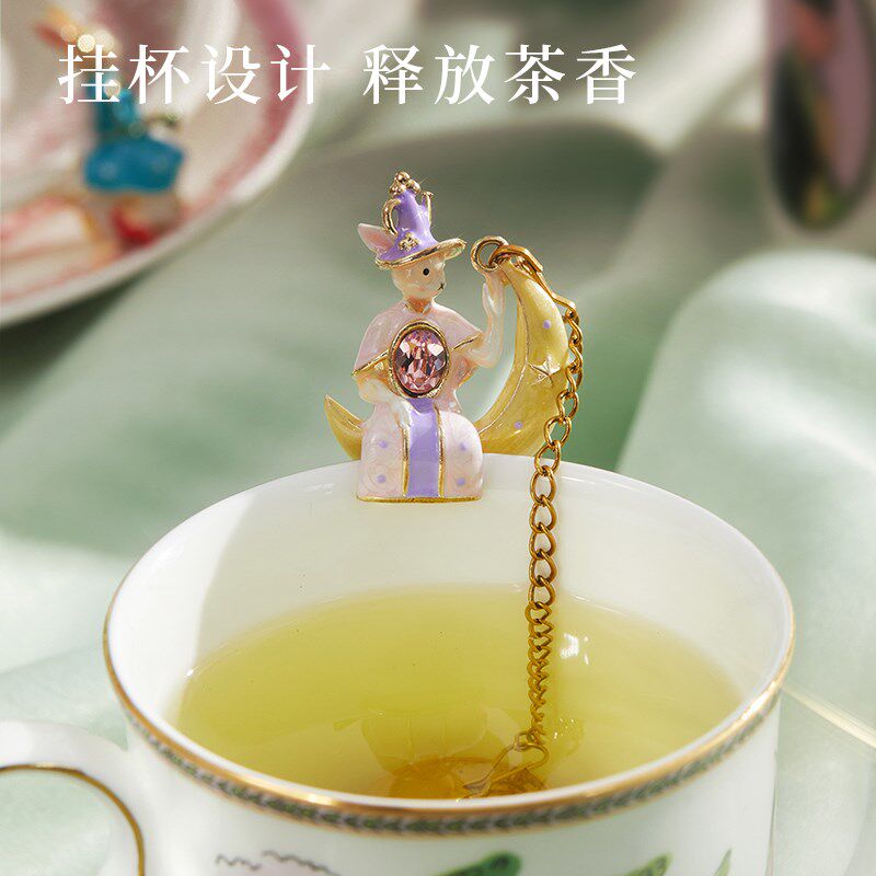 布兰兔绿野仙踪茶滤可爱吊坠茶滤不锈钢过滤茶叶泡茶器茶漏包挂