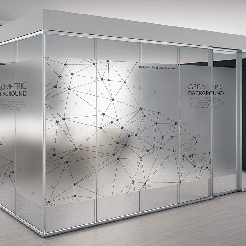 办公室磨砂玻璃贴定制静电不透明窗户贴膜门贴纸装饰点线创意窗贴,家居饰品,玻璃膜/贴,淘宝优惠券,粉丝福利购,淘宝优惠卷