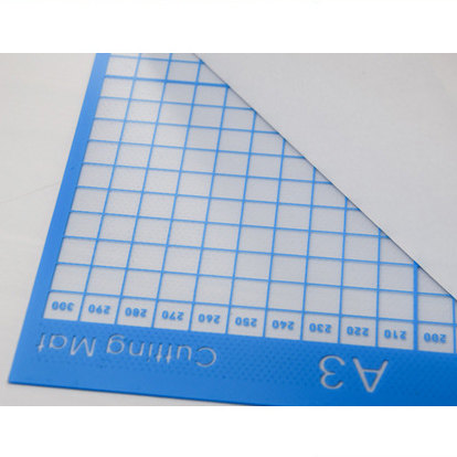 龙田A3粘性刻字机垫板割字机专用垫板带胶粘性垫板A2切割垫板12in