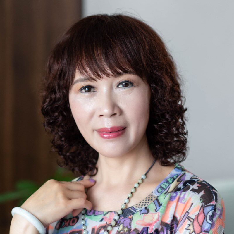 妈妈假发女短发烫卷全头套时尚真发全真人发中老年光头化疗假头发