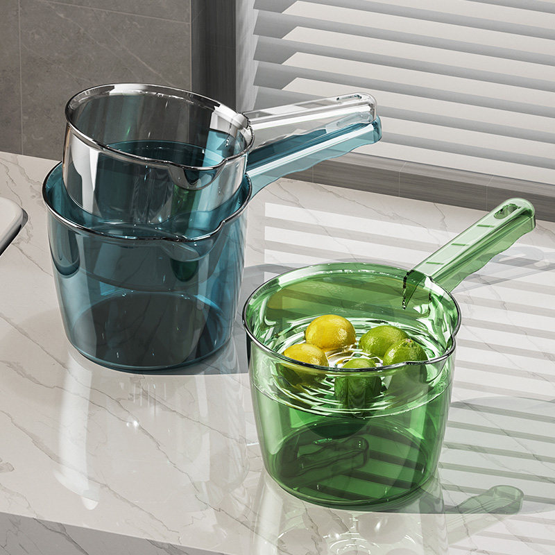 轻奢透明水瓢家用厨房摔不破水勺加深加厚长柄塑料大号创意水舀子,厨房/烹饪用具,水舀/水瓢,淘宝优惠券,粉丝福利购,淘宝优惠卷