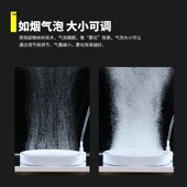 纳米气盘雾化极细气泡盘鱼缸气泡石爆氧气盘石细化器静音条增氧头