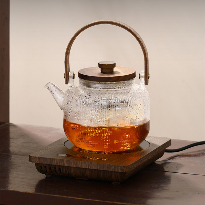 电陶炉煮茶专用加热杯垫家用煮茶炉温茶器小型烧水壶套装智能底座