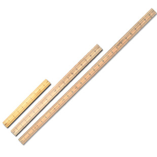 市寸竹尺市尺老裁缝家用裁剪量衣尺量布匹裁床铺布直尺子1米/一尺