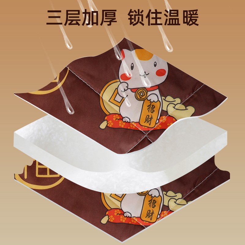 大门冬季棉门帘加厚防寒保暖磁性自吸免打孔挂帘防风定做卧室隔断